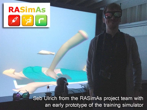 New European funded project to produce advanced medical training simulator for Regional Anaesthesia 